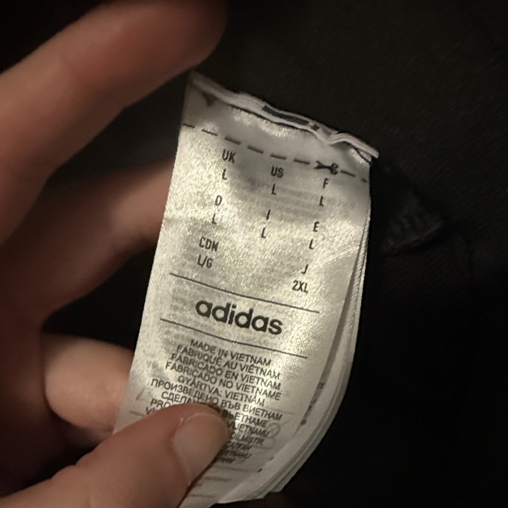 Adidas Men’s Mississippi State Black Track Pants - Picture 2 of 8